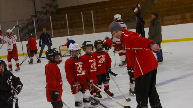 Empecé jugar al hockey