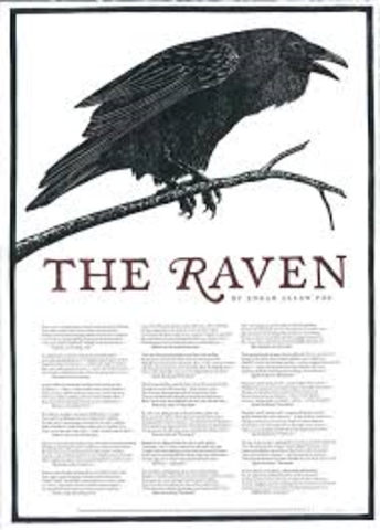 Poe publishes The Raven