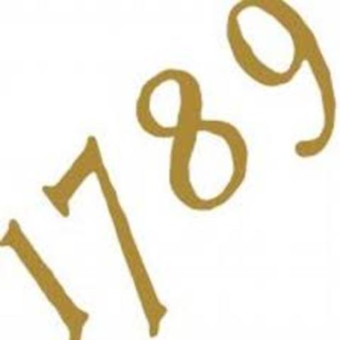 Goerge Washington was inaugrated as the President of the US