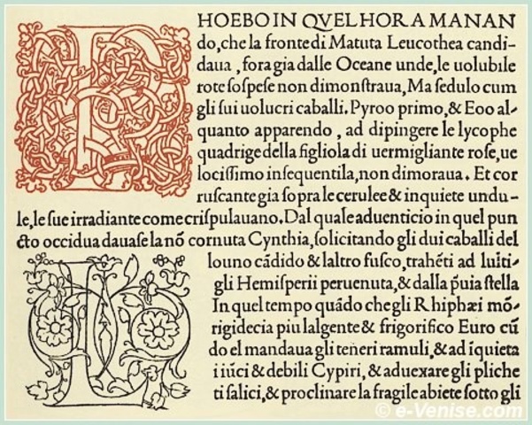 Aldo Manuzio; poliphili