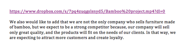 We upload the information video.