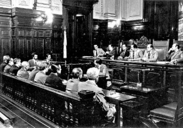 El juicio a las juntas