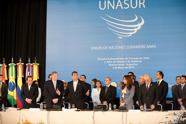 Pol. Kirchner en la UNASUR