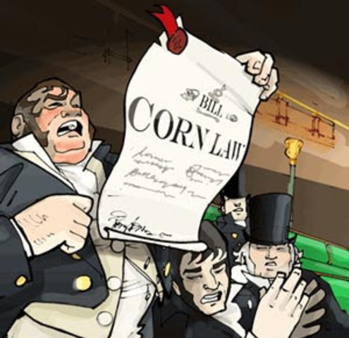 Corn Laws Begin