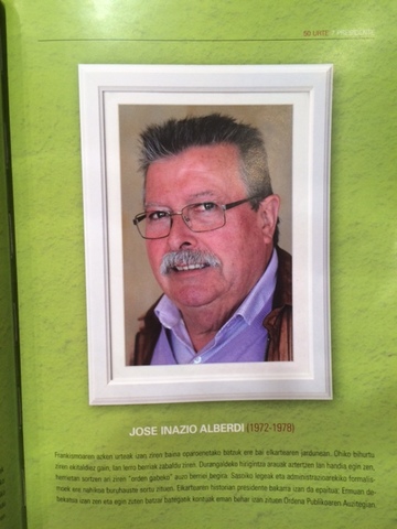 Jose Inazio Alberdi 1972-1978