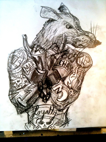 Joined a street gang