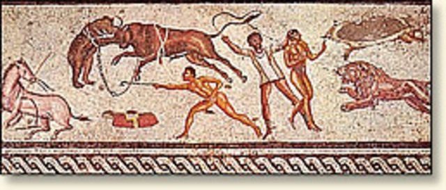 Nero Persecutes The Christians, 64 A.D.