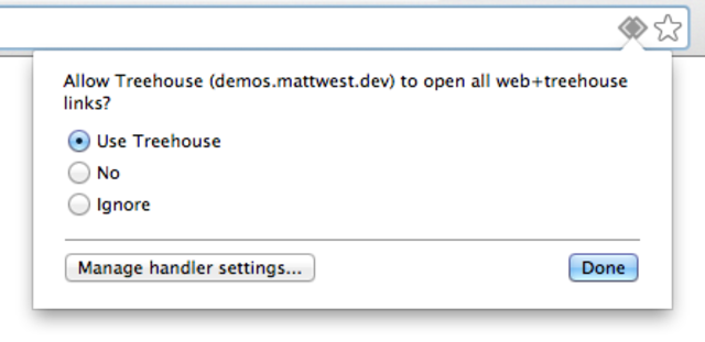 REGISTER PROTOCAL HANDLER