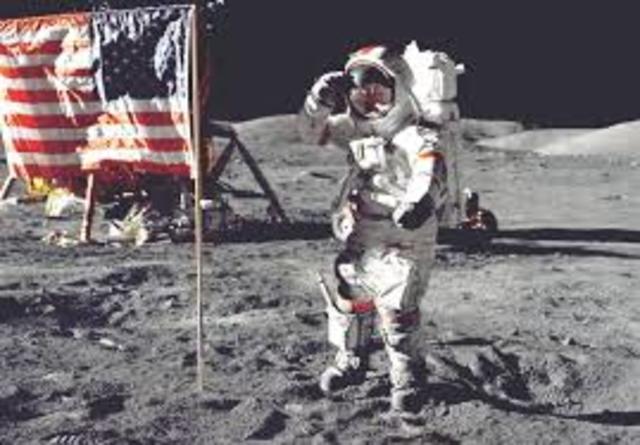 The First Man on the Moon.