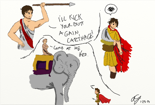 Rome Fights in the Punic Wars