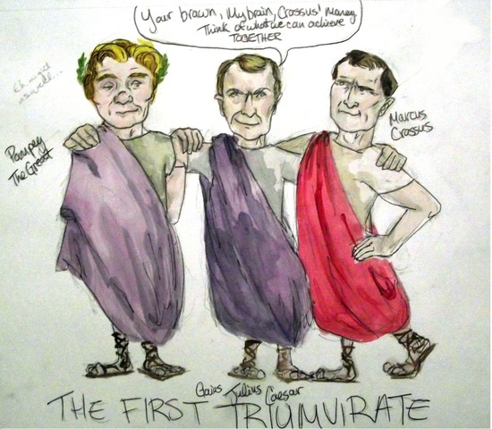 First Triumvirate Created