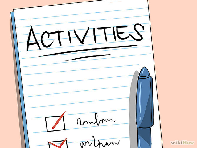 Planning the activities