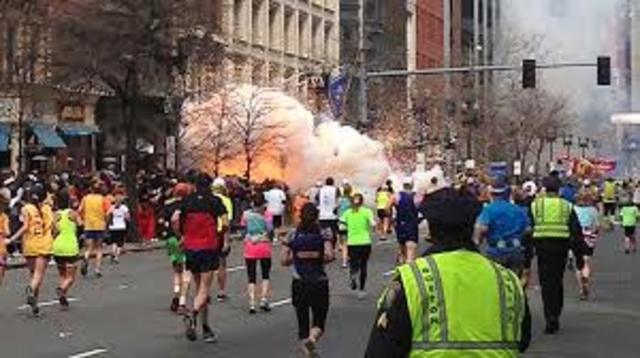 explosión en las maratones de boston