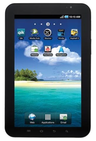 Samsung released the Galaxy Tab in the fall of 2010. The 7-inch device was the first mainstream Android tablet