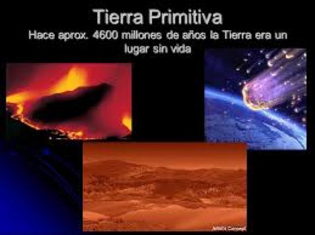 4600 M.a "ORIGEN DE LA VIDA"
