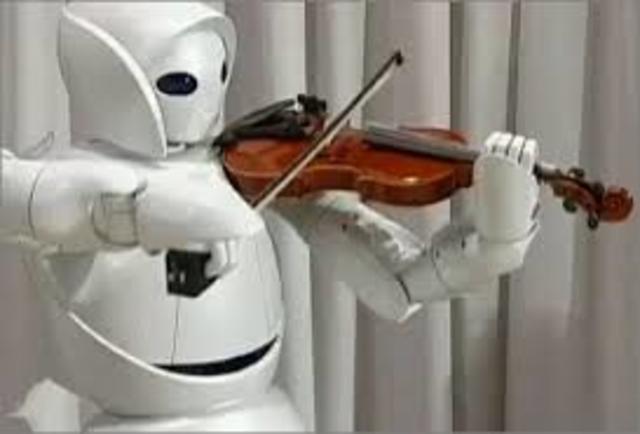 Robot violoniste (Toyota)