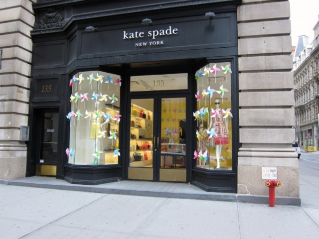 The first Kate Spade store opened in NYC, targeting women in business