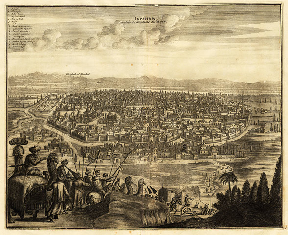 Abbas I made Isfahan the capital