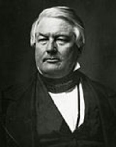 Millard Fillmore gets elected