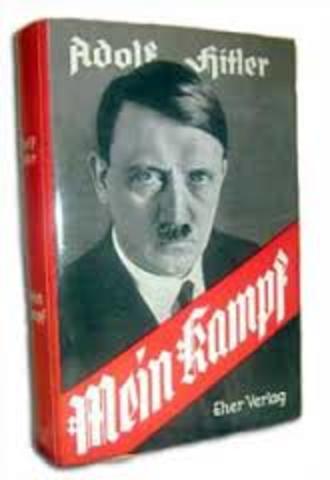 "Mein Kampf" was published