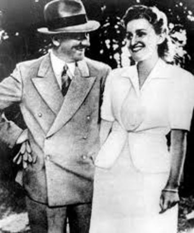 Hitler and Eva Braun Meet