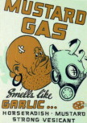 Hitler was blinded by mustard gas