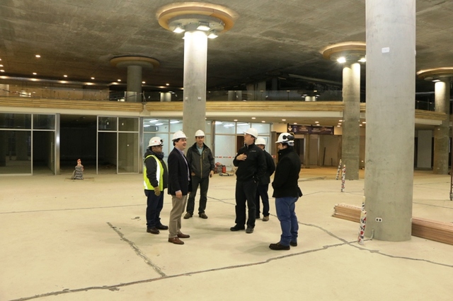 Obras del nuevo Terminal de Buses de Valdivia presenta 65% de avance