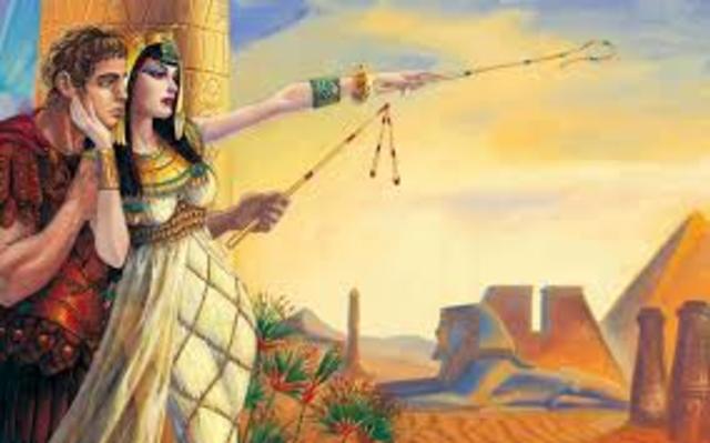 Cleopatra and Antony Commit Suicide