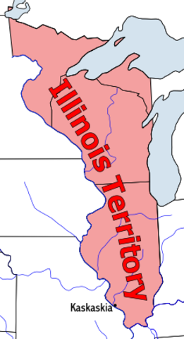Illinois Territory Established