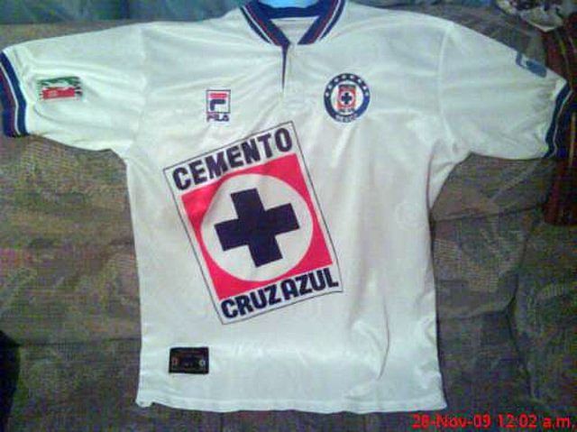 Playeras de Cruz azul