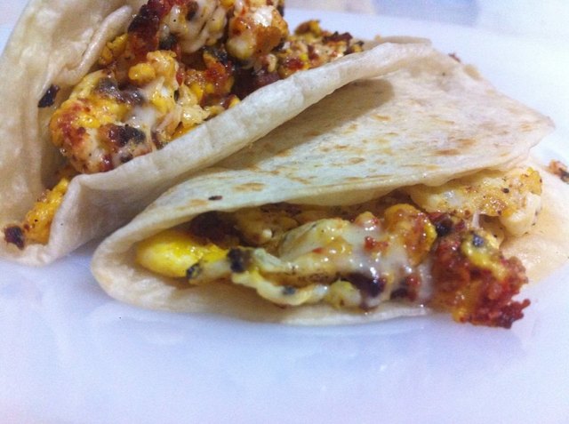 Mi primer comida hecha en casa.