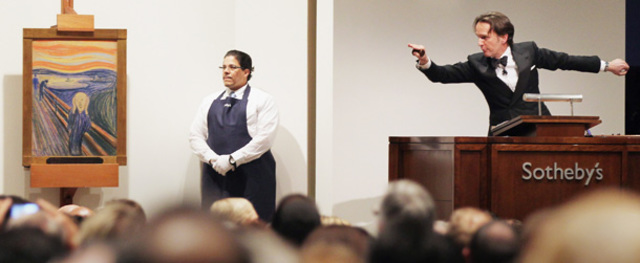 The  Scream was sold for 199.922.600 dollars