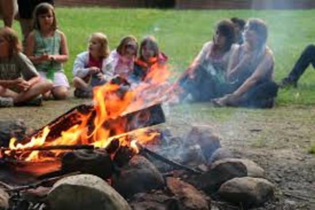 Yo fui a la colonia campamento de vacaciones