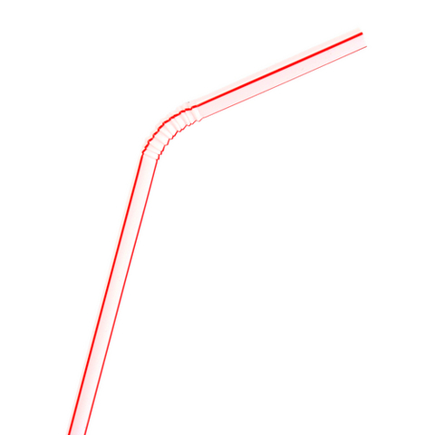 He'll ask for a straw