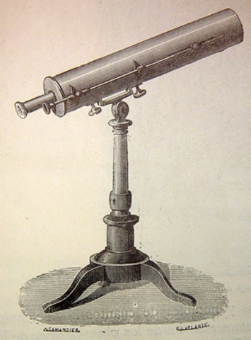 Galileo fabrica un telescopio