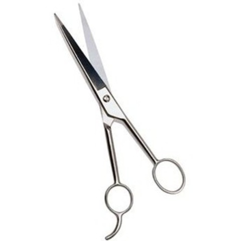 He'll ask for scissors