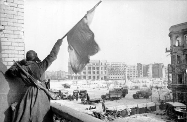 Einde slag om Stalingrad