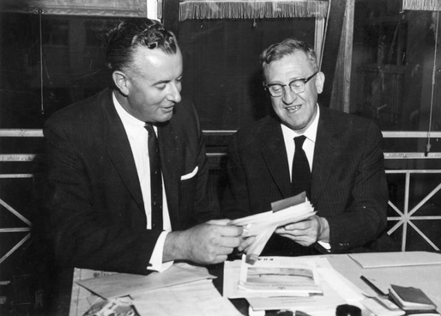 The first two priests arrive in Australia