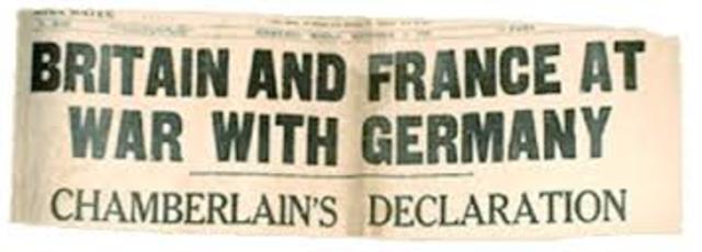 French and British forces stop Germany