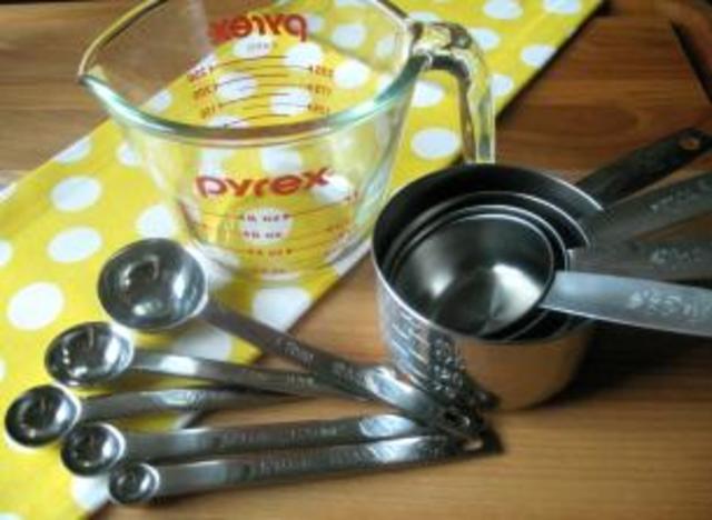 Measure and Weigh Food