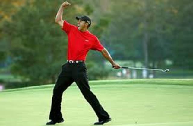 Tiger Woods first Major victory