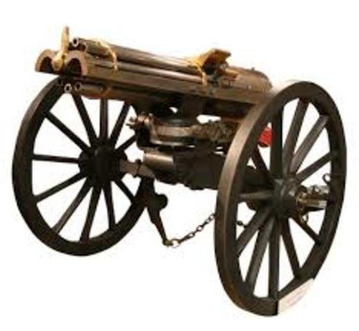 The Gatling Gun created