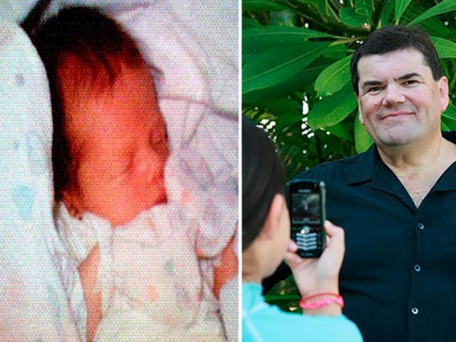 First photograph shared via smartphone camera