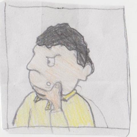 ALEX IN THE LIBRARY.