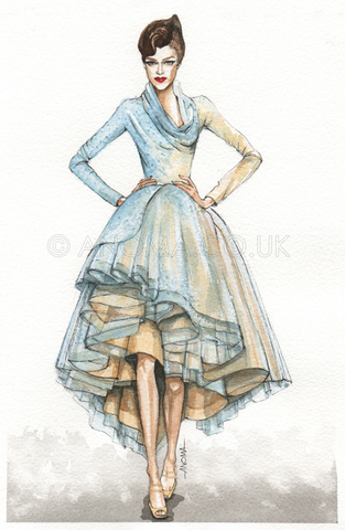 Selling fashion sketches