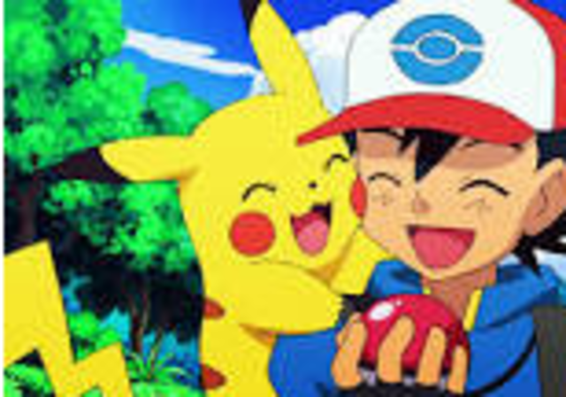 Ash and Pikachu