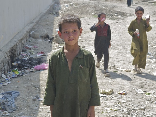 Tariq steps on land mine
