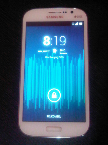 First samsung touch screen phone