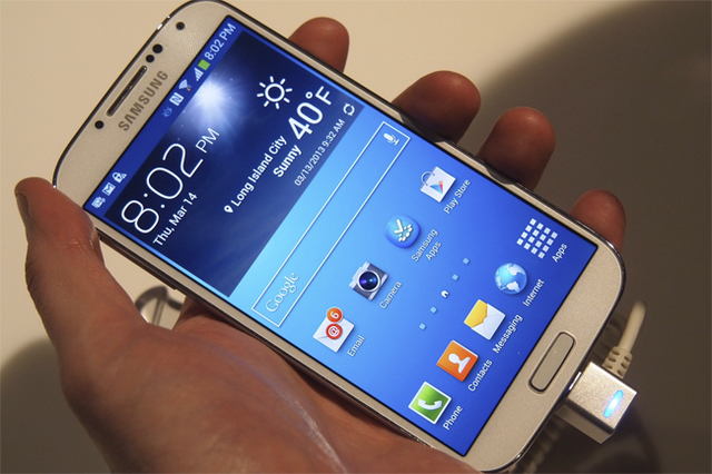 The fourth generation samsung phone