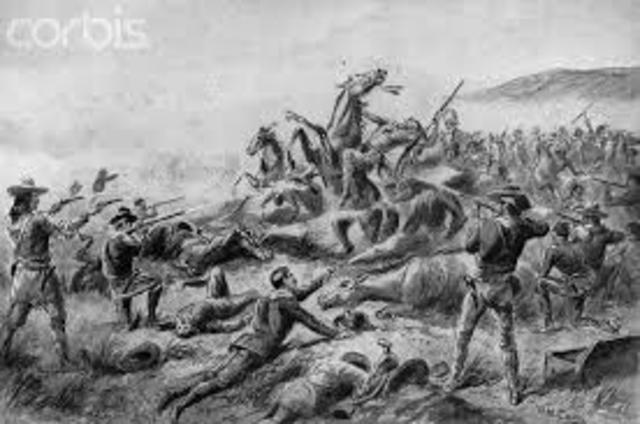 The battle of wounded knee